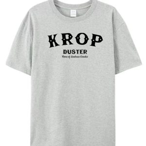 KropDuster T-Shirt  "CBGB" Grey
